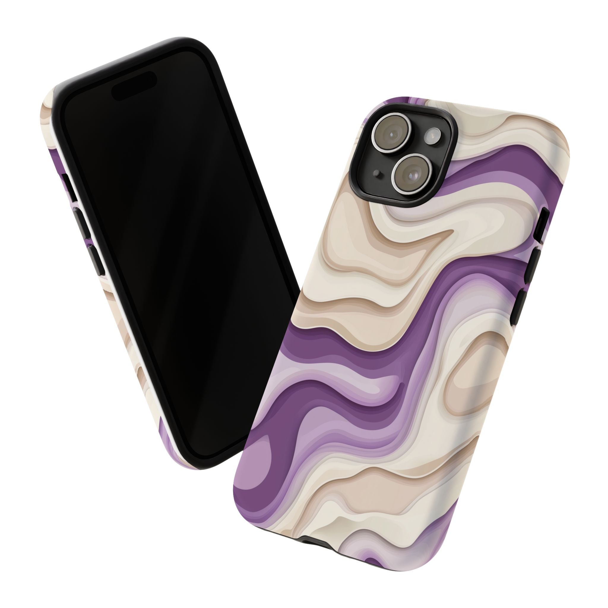 Abstract Waves Phone Case