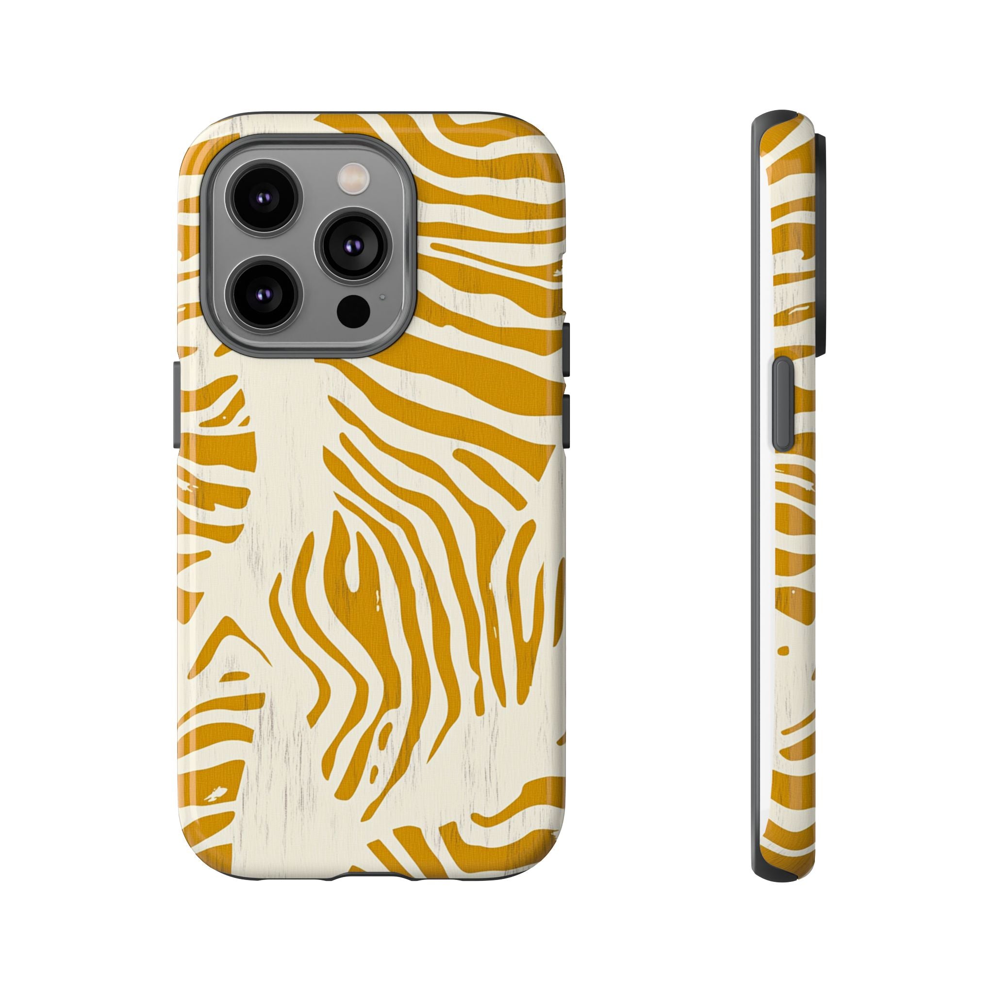 Stylish Phone Case with Zebra Print
