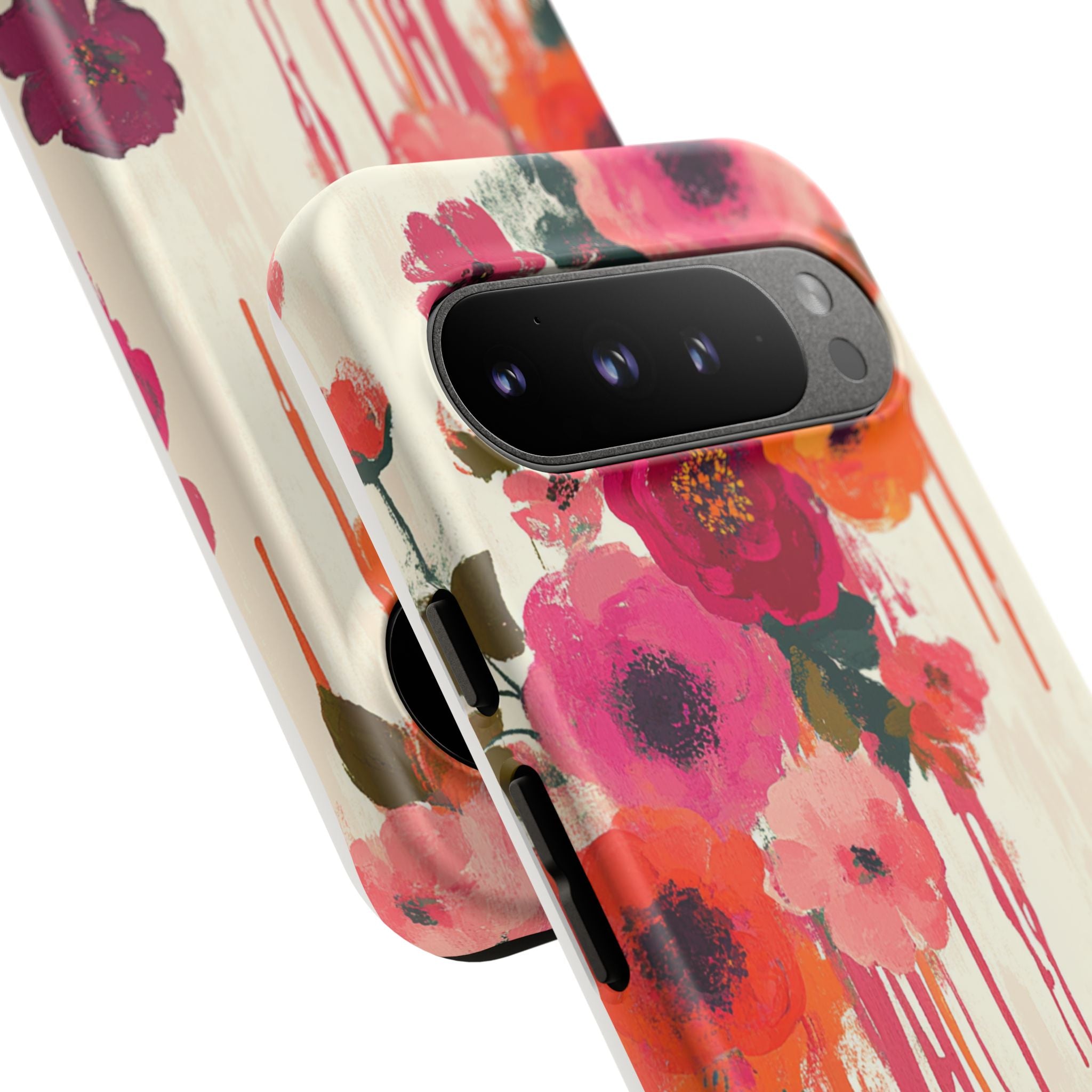 Floral Phone Case - Tough Cases with Vibrant Flower Design