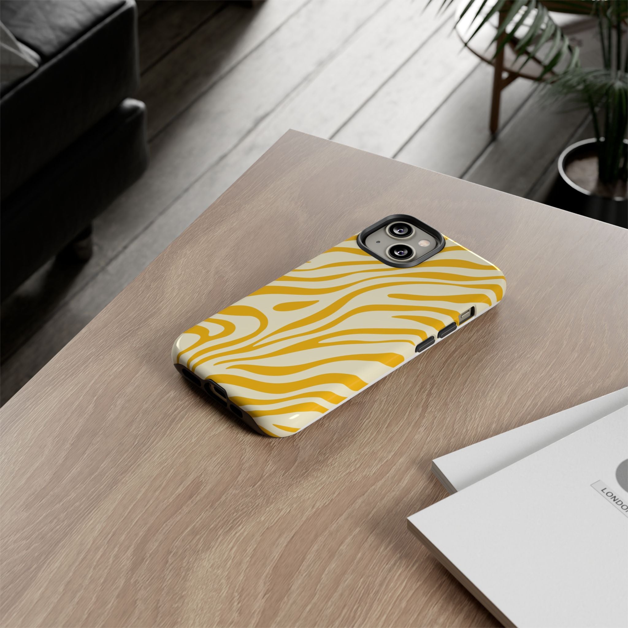 Stylish Phone Case - Chic Zebra Print