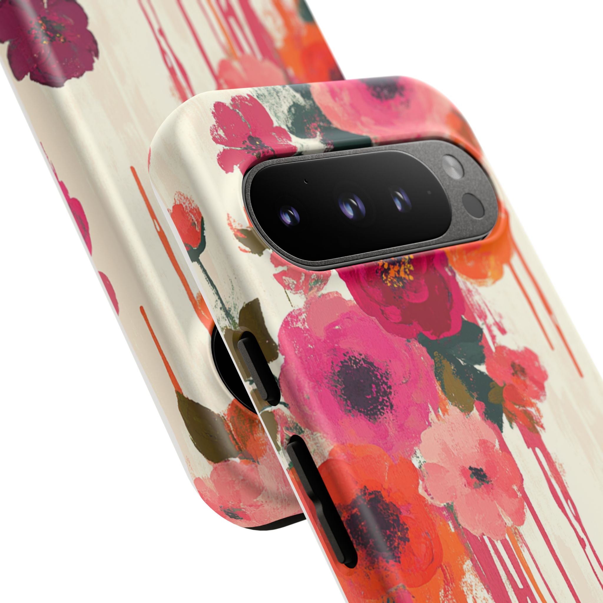 Floral Phone Case - Tough Cases with Vibrant Flower Design