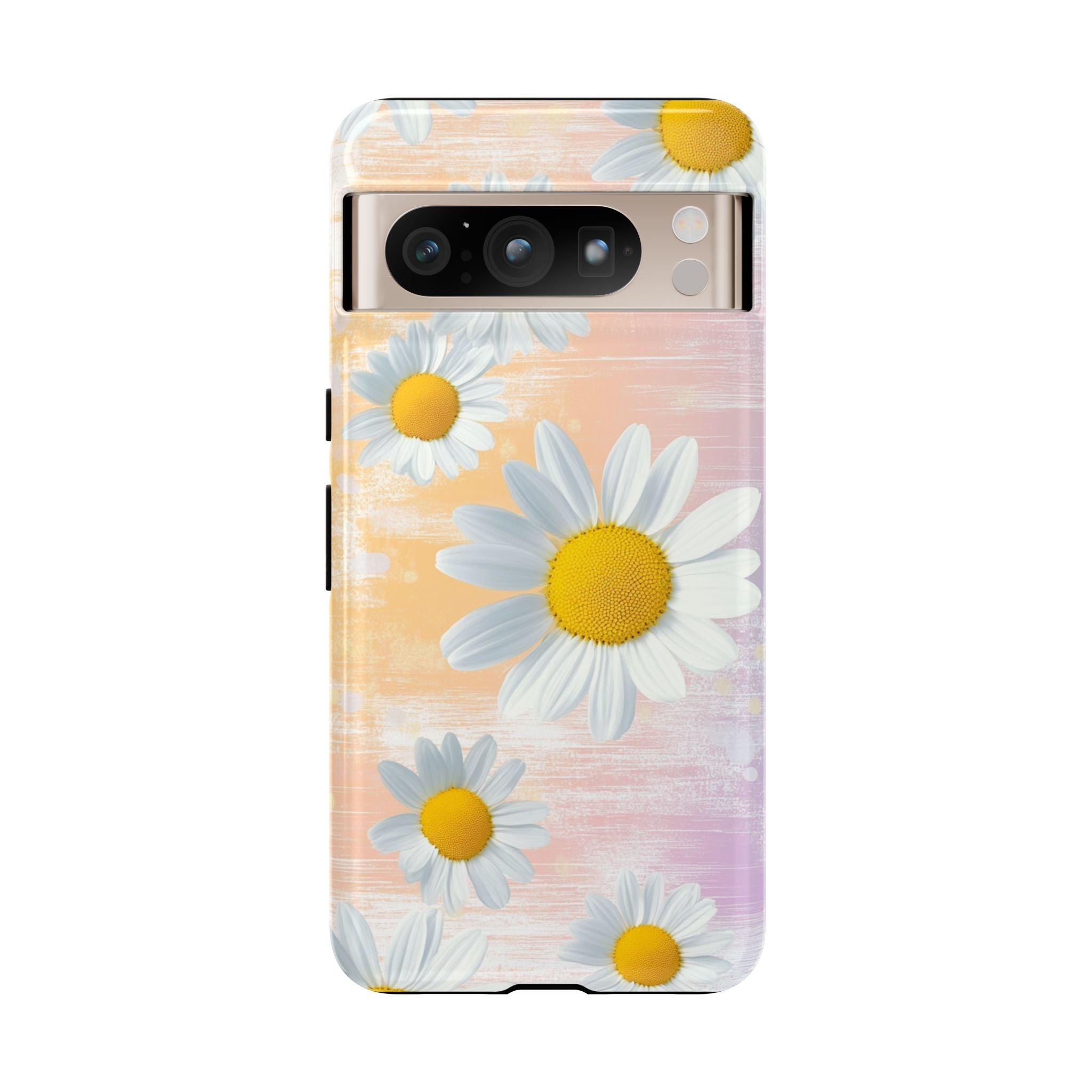 Daisy Phone Case - Floral Tough Case for Nature Lovers