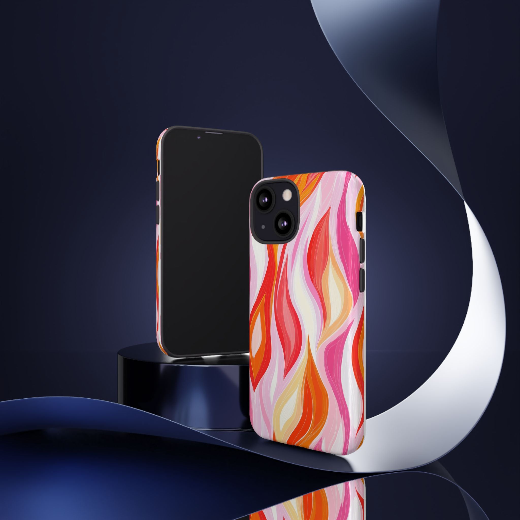 Vibrant Phone Case - Artistic Abstract Design