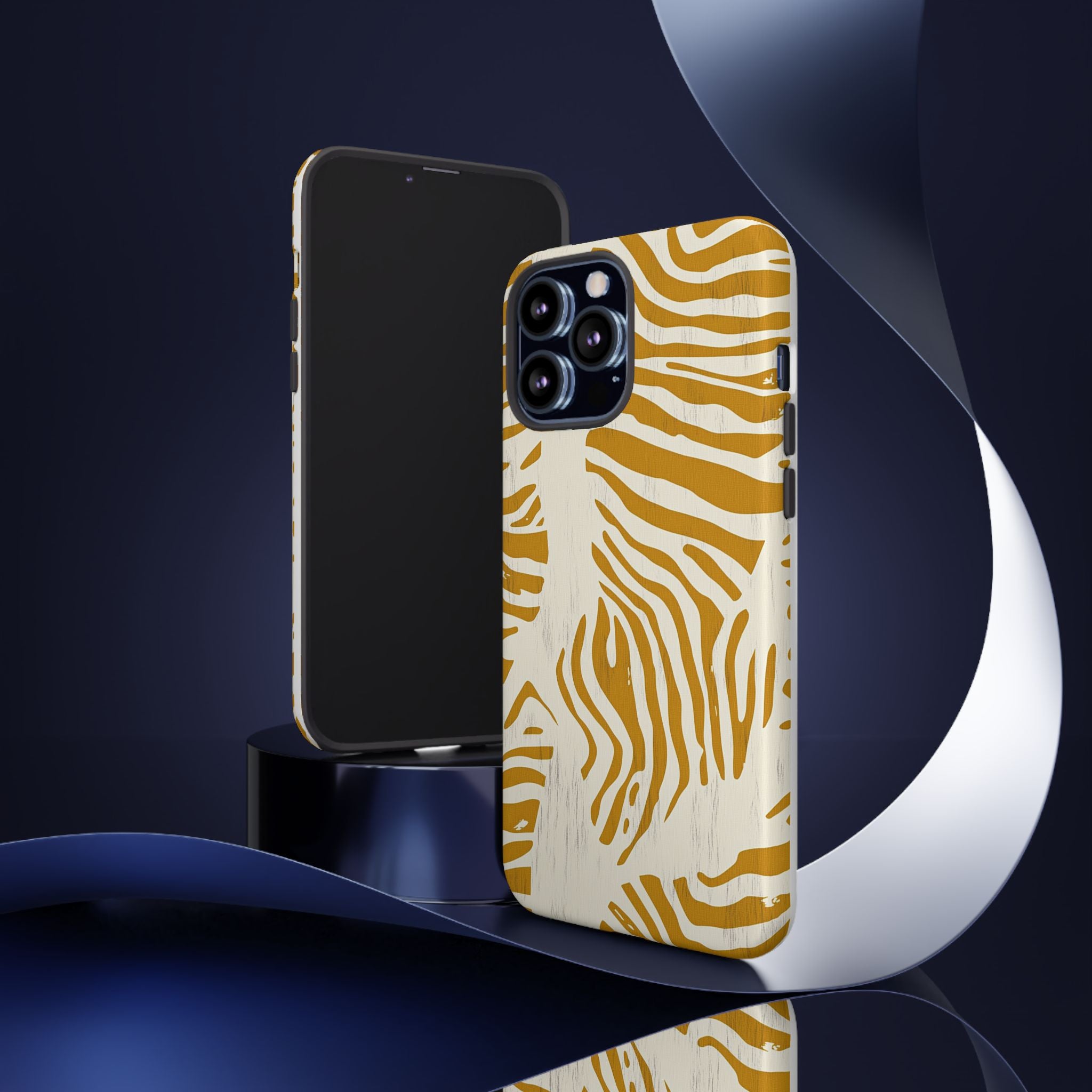 Stylish Phone Case with Zebra Print