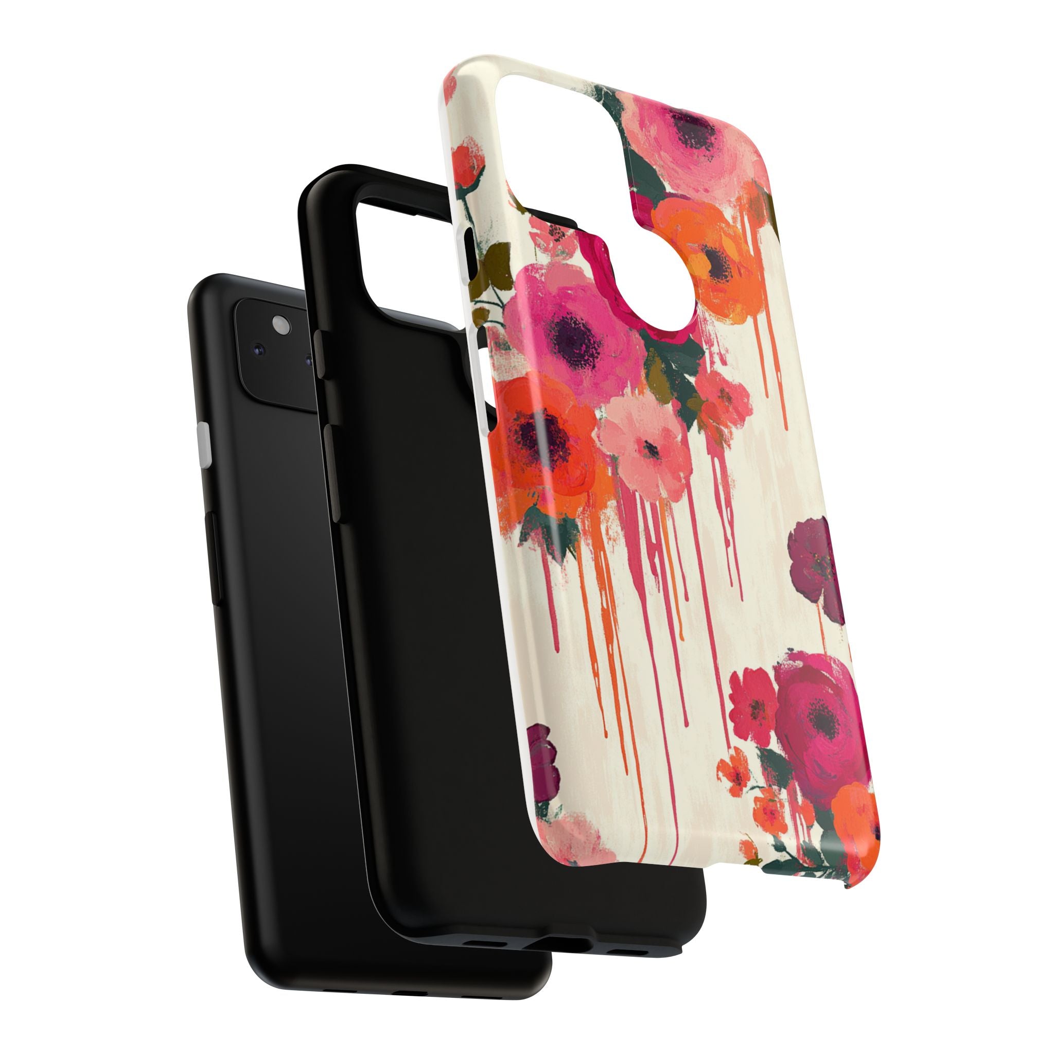 Floral Phone Case - Tough Cases with Vibrant Flower Design
