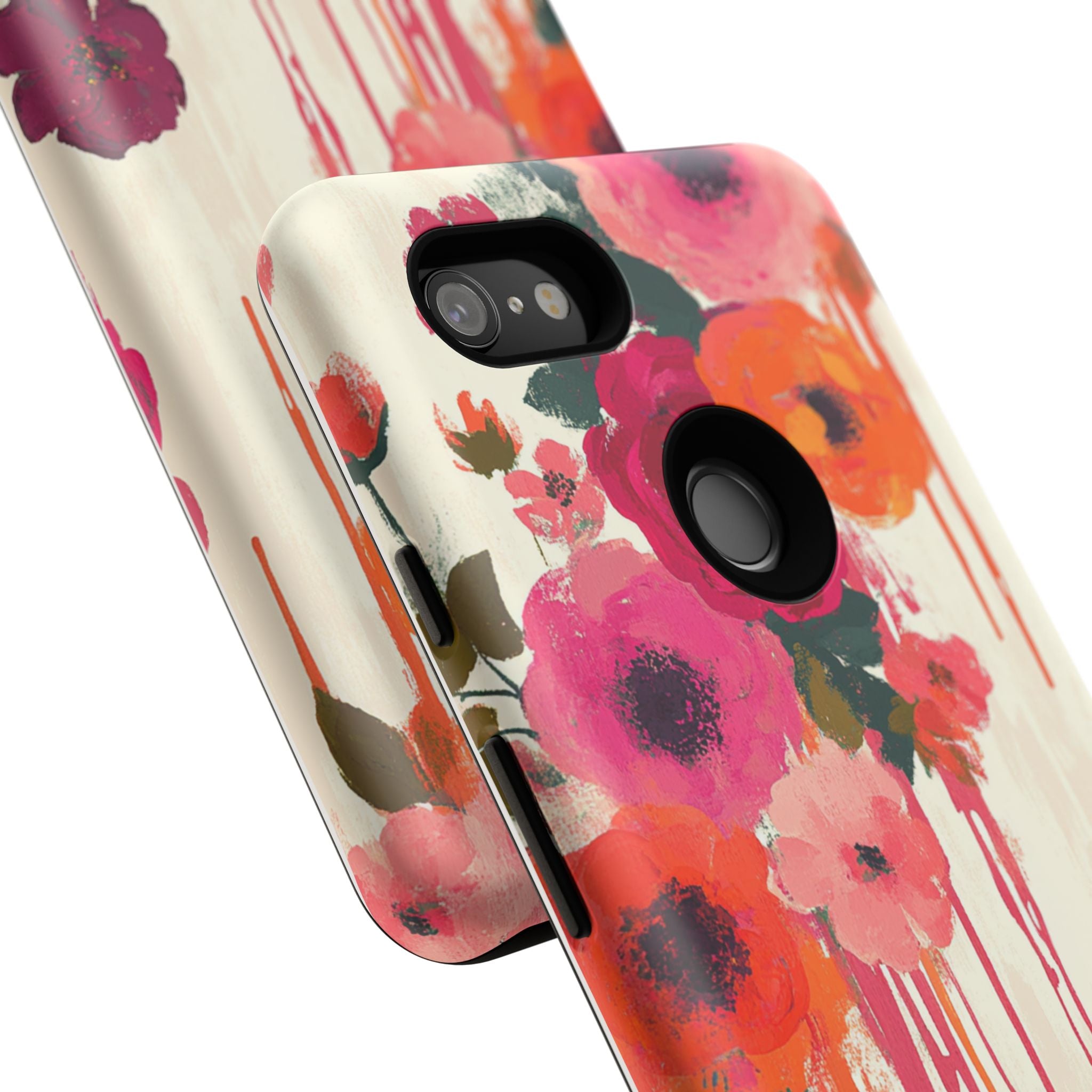 Floral Phone Case - Tough Cases with Vibrant Flower Design