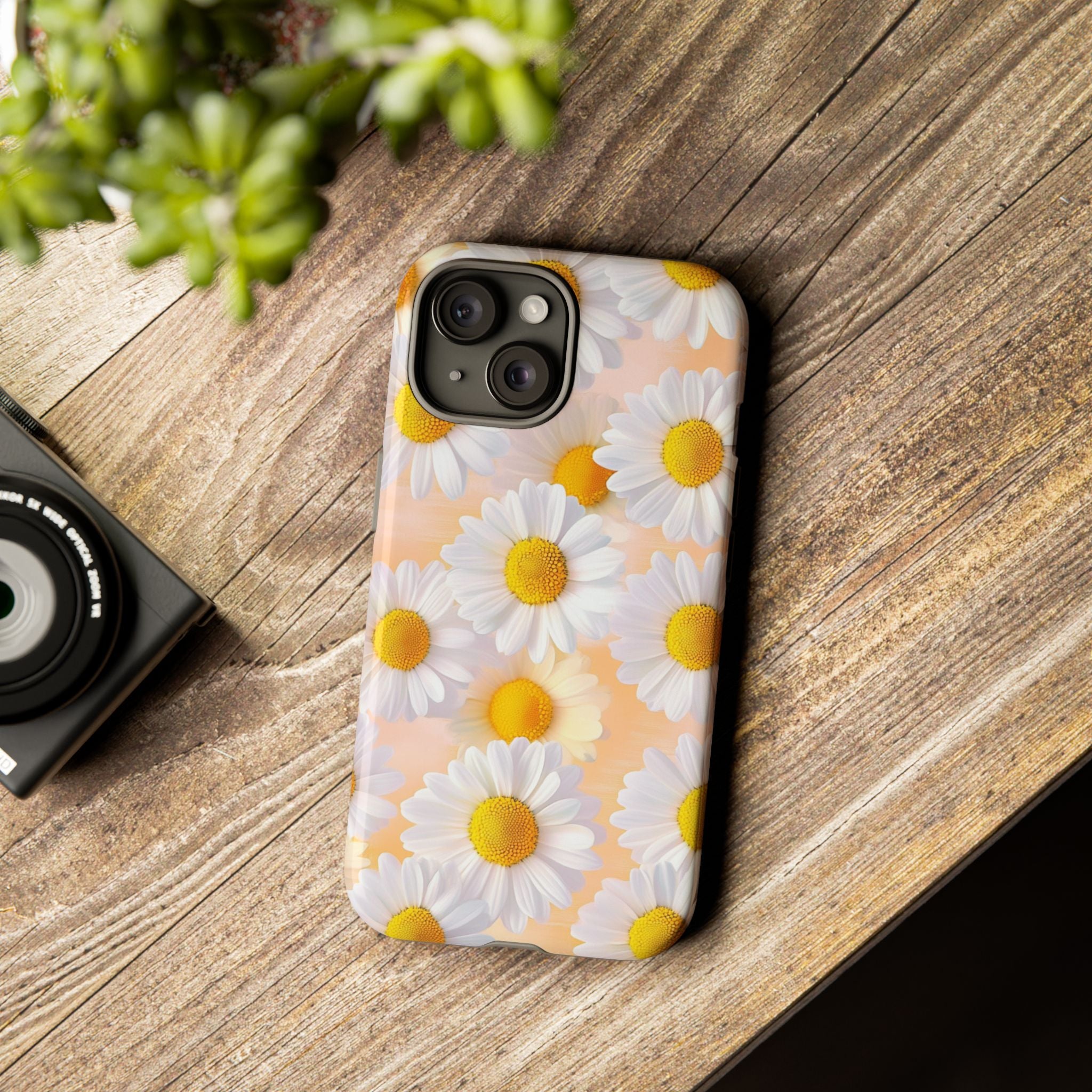 Daisy Phone Case - Floral Tough Cover