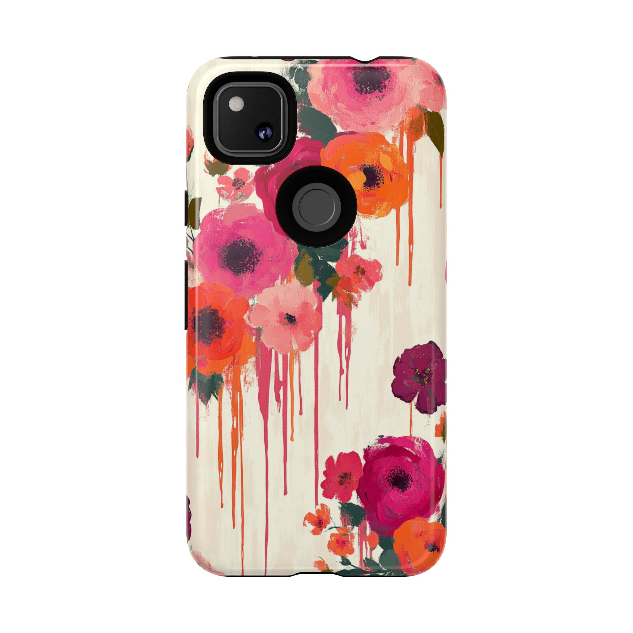 Floral Phone Case - Tough Cases with Vibrant Flower Design