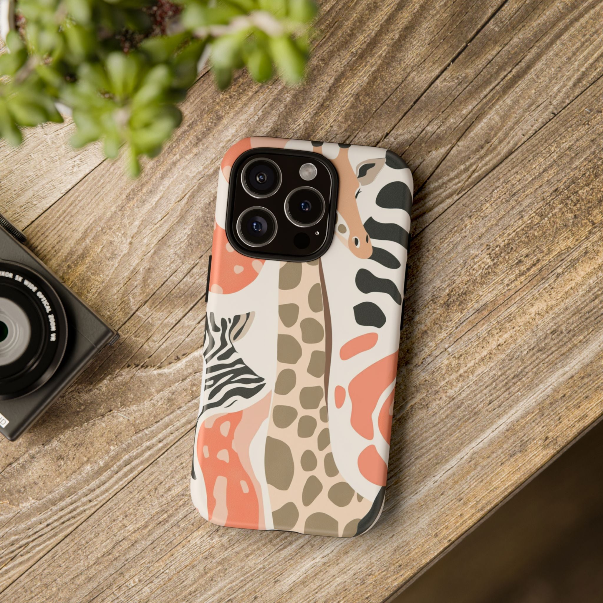 Tough Cases - Artistic Animal Print Phone Case