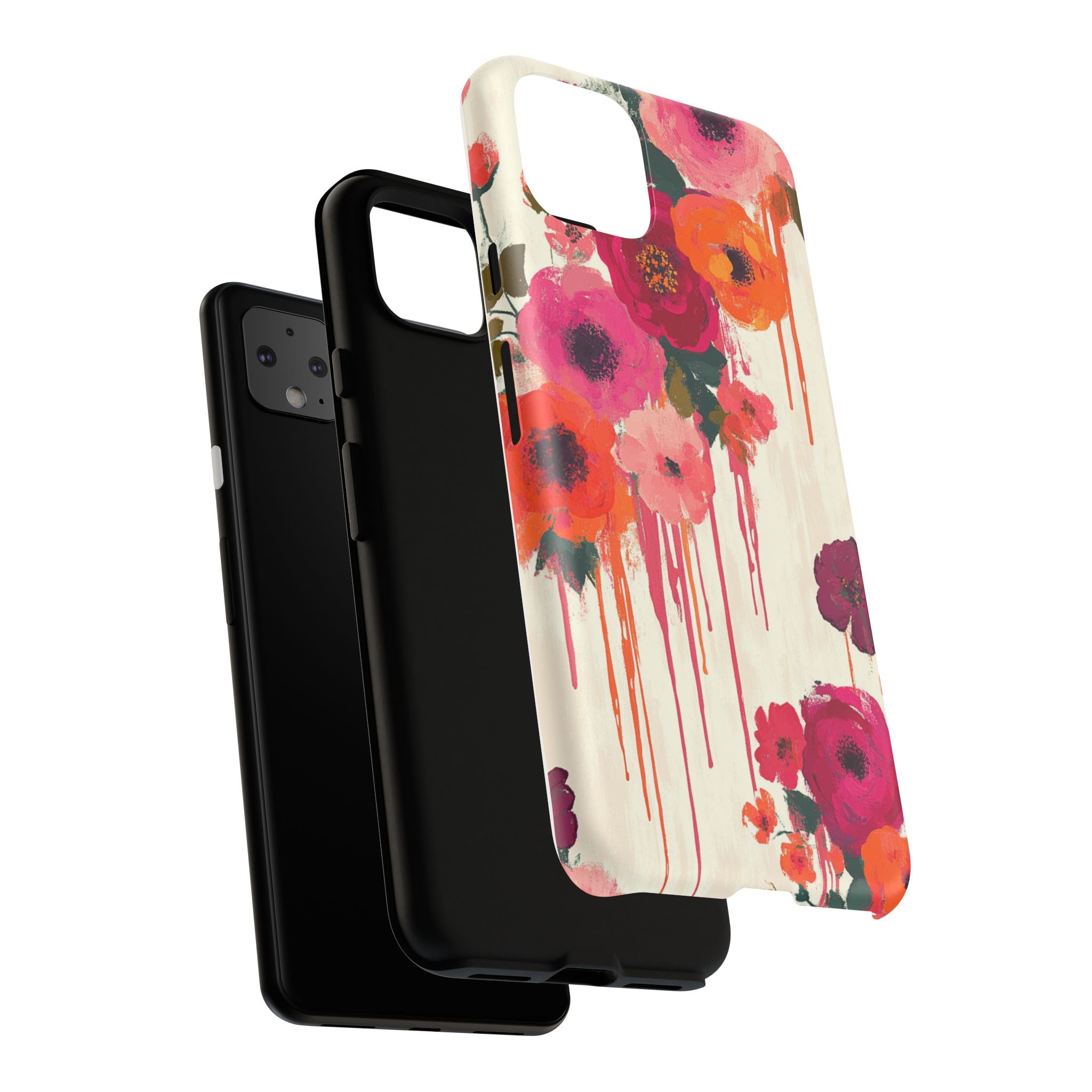Floral Phone Case - Tough Cases with Vibrant Flower Design