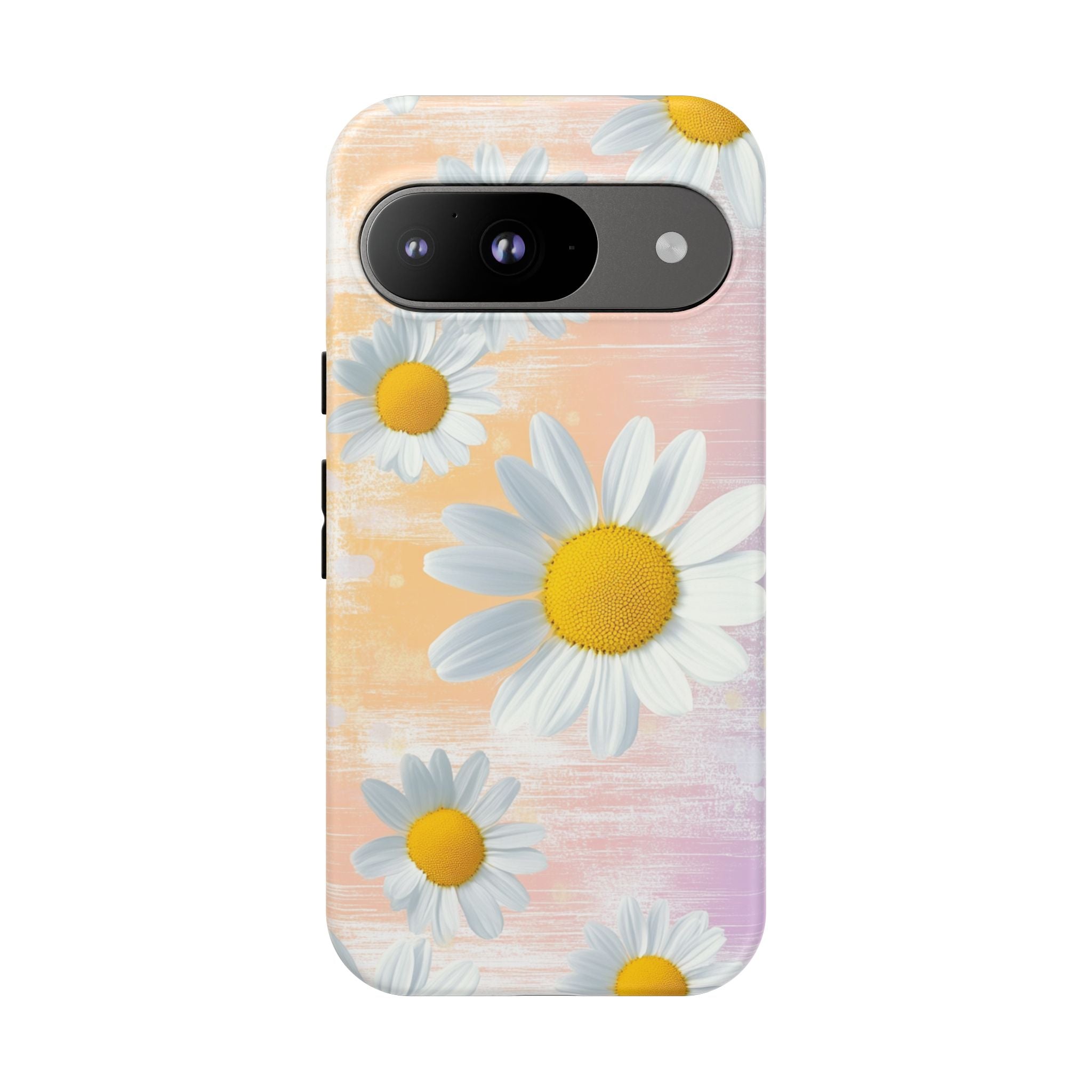Daisy Phone Case - Floral Tough Case for Nature Lovers