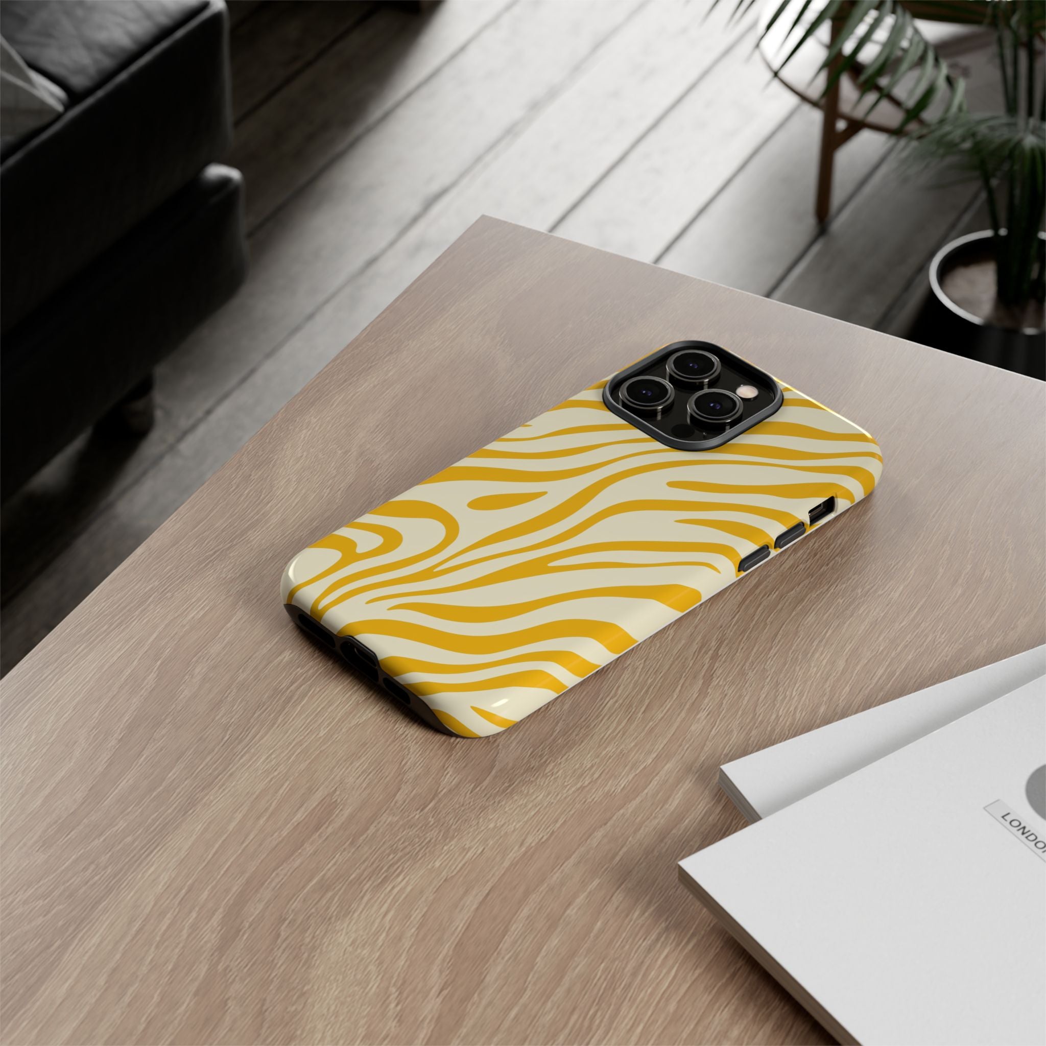 Stylish Phone Case - Chic Zebra Print
