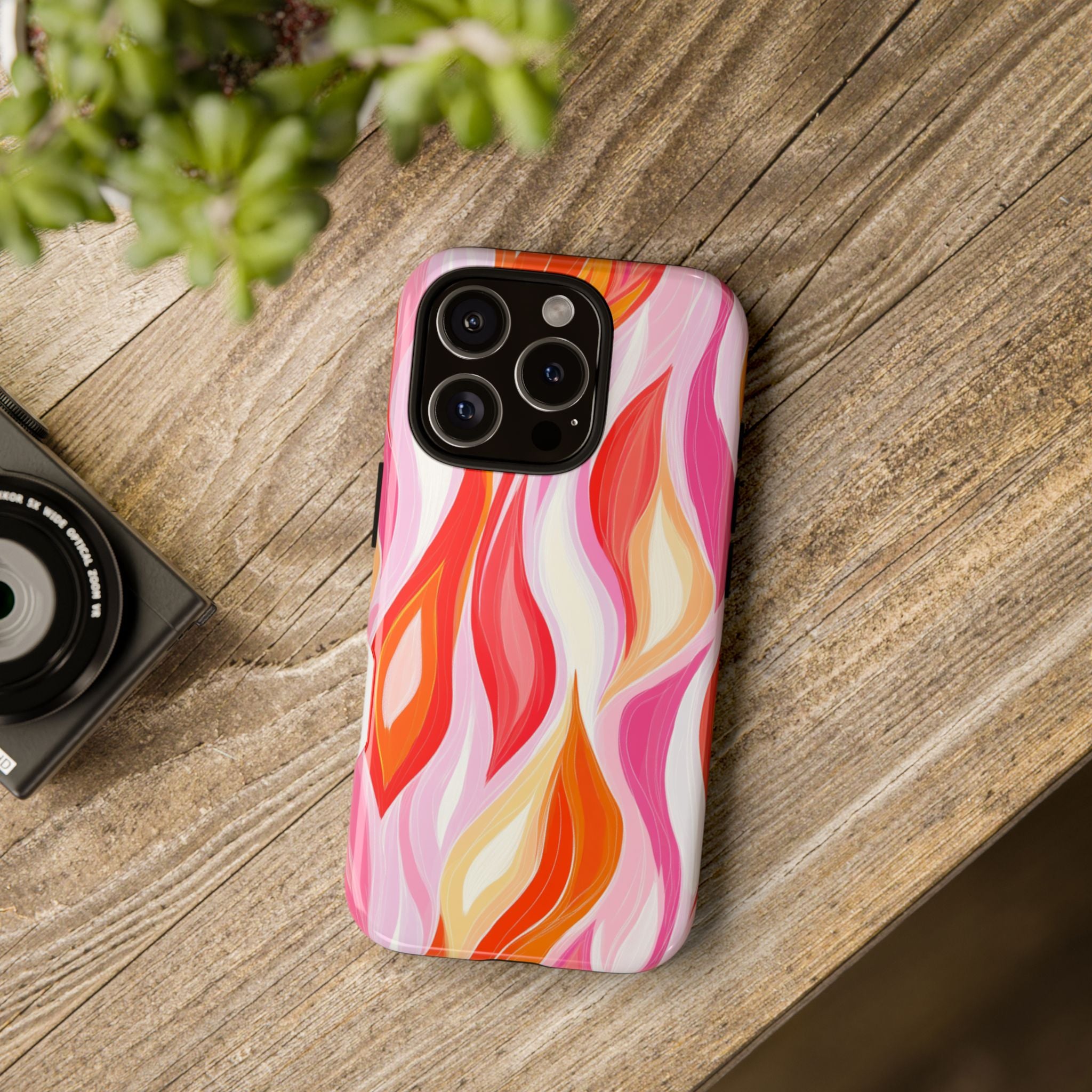 Vibrant Phone Case - Artistic Abstract Design