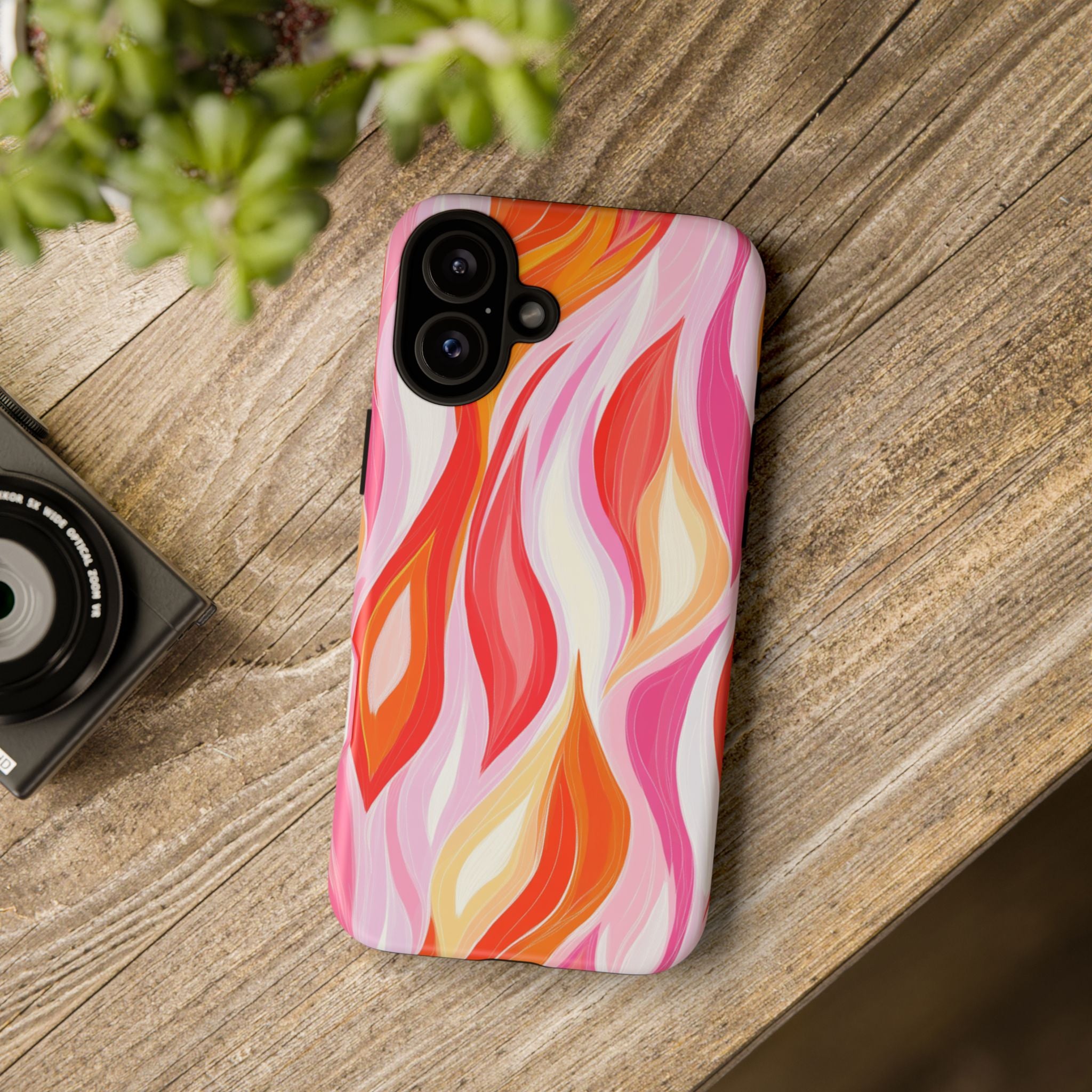 Vibrant Phone Case - Artistic Abstract Design