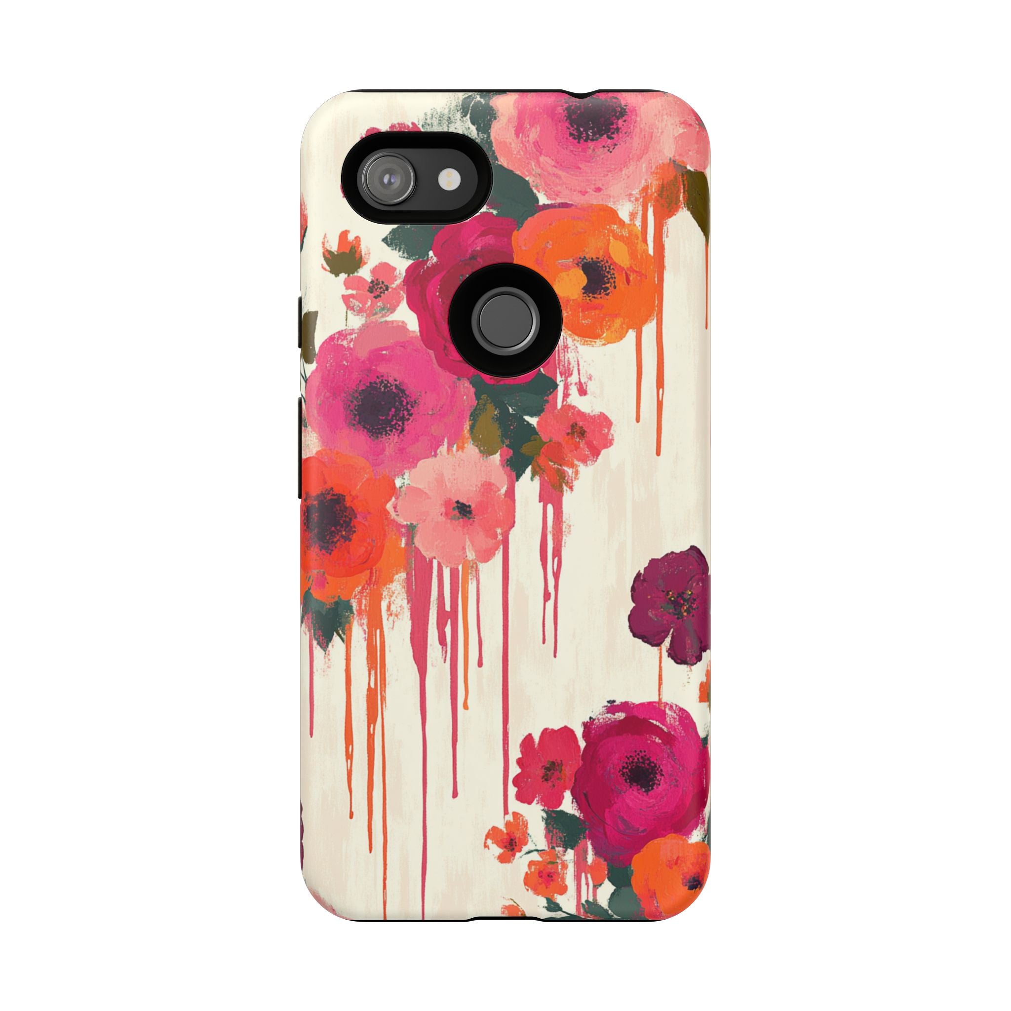 Floral Phone Case - Tough Cases with Vibrant Flower Design