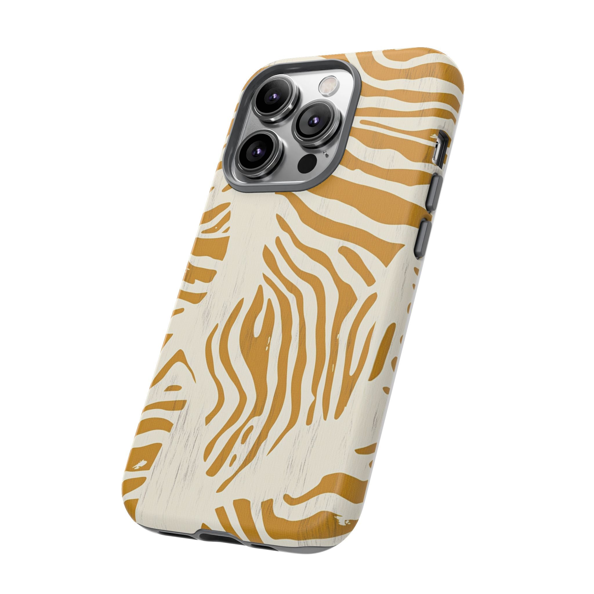 Stylish Phone Case with Zebra Print