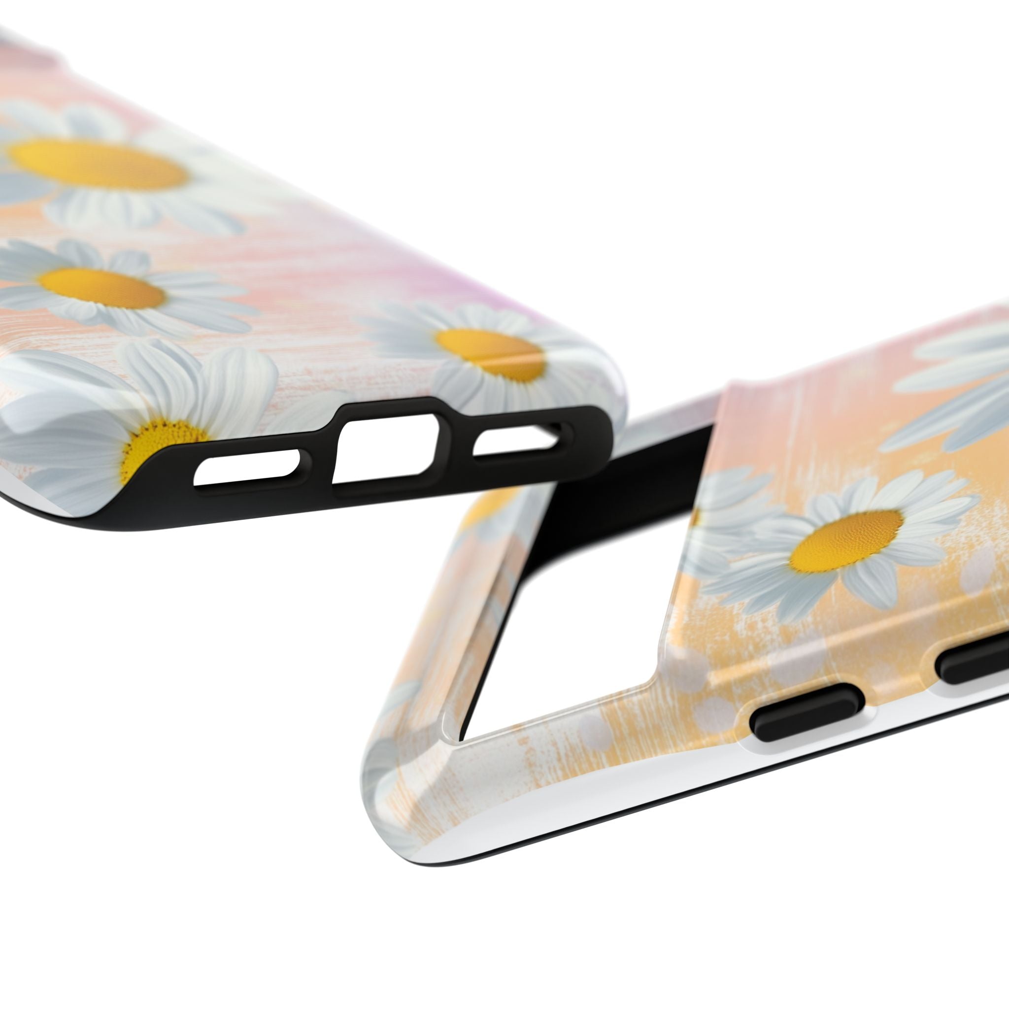 Daisy Phone Case - Floral Tough Case for Nature Lovers