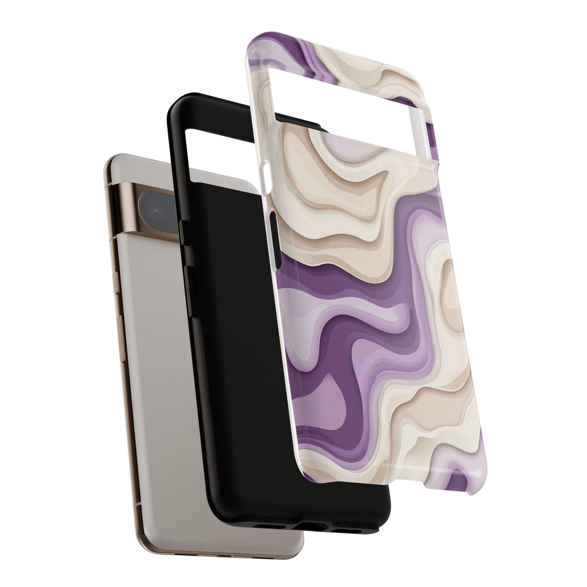 Abstract Waves Phone Case