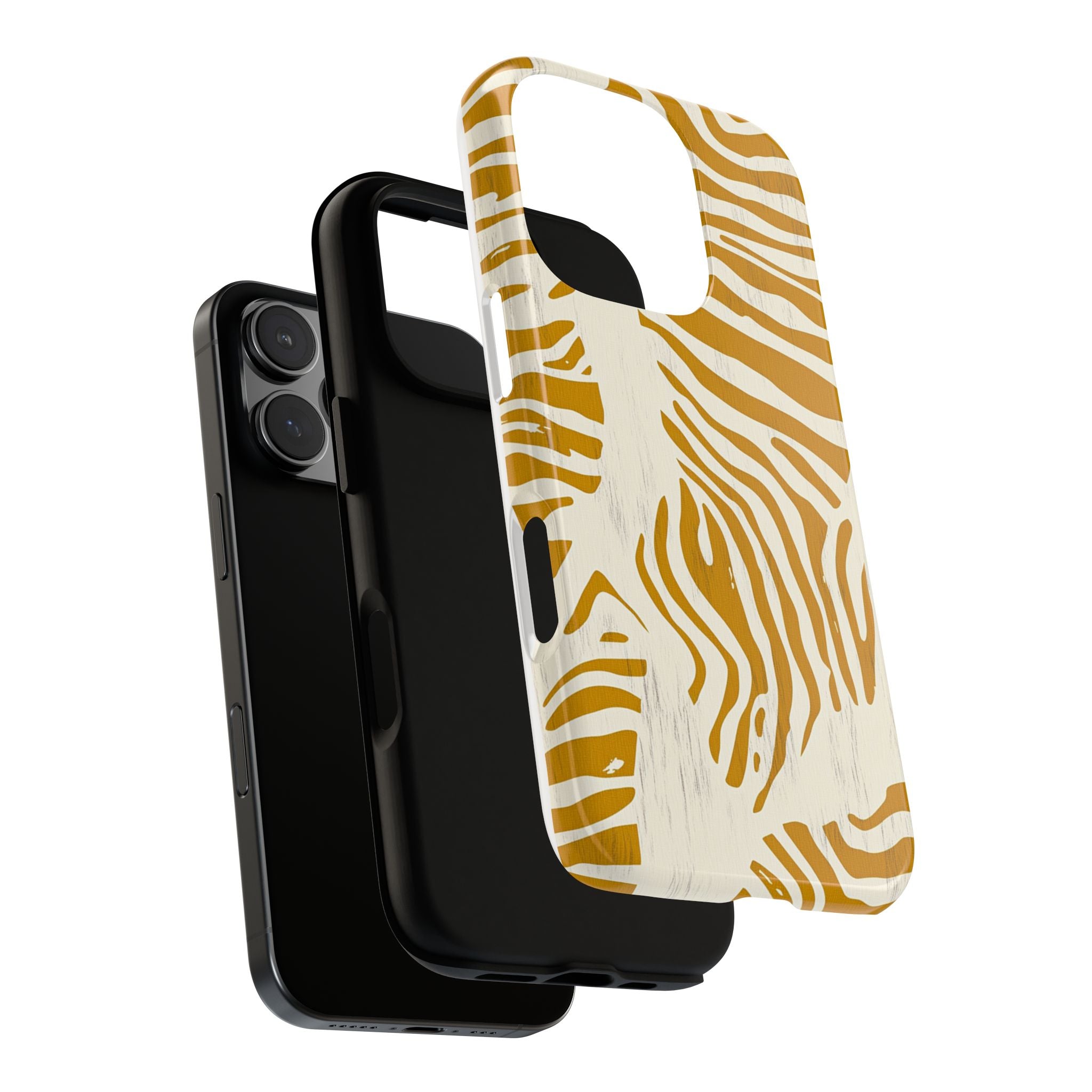 Stylish Phone Case with Zebra Print